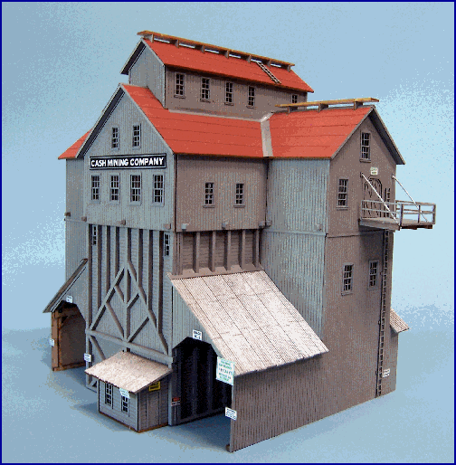 Blair Line MODEL TRAINS Blair Line HO Cash Mine Works Ore House Kit