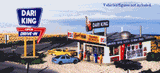 Blair Line MODEL TRAINS Blair Line HO Dari-King Drive-In Restaurant Kit