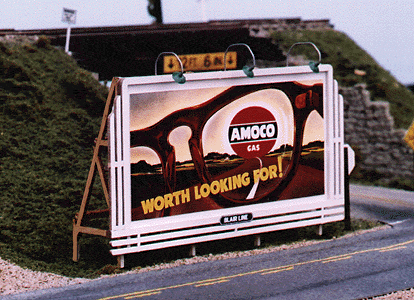 Blair Line MODEL TRAINS Blair Line HO Laser-Cut Wood Billboards - Grille 1940s - 1960s
