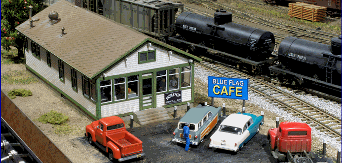Blair Line MODEL TRAINS Blair Line HO Santa Fe 6-Room Section House Kit