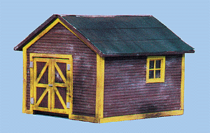 Blair Line MODEL TRAINS Blair Line HO Section Car Toolhouse Kit