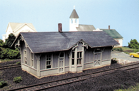 Blair Line MODEL TRAINS Blair Line N Chesapeake & Ohio Depot - Standard #1 Design Kit