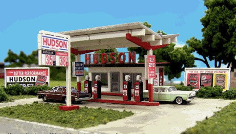 Blair Line MODEL TRAINS Blair Line N Hudson Oil Gas Station Kit