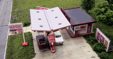 Blair Line MODEL TRAINS Blair Line N Hudson Oil Gas Station Kit