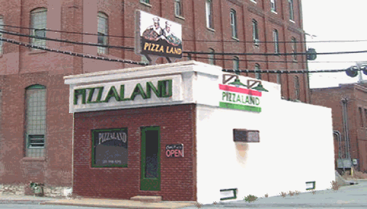 Blair Line MODEL TRAINS Blair Line N Laser-Cut Structure Pizzaland Kit