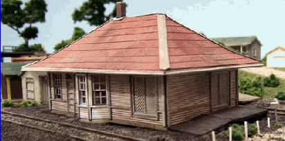 Blair Line MODEL TRAINS Blair Line N Leeton Depot Laser-Cut Wood Kit