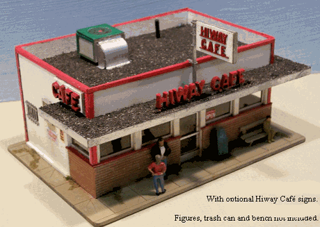Blair Line MODEL TRAINS Blair Line N Yard/Hiway Cafe Kit