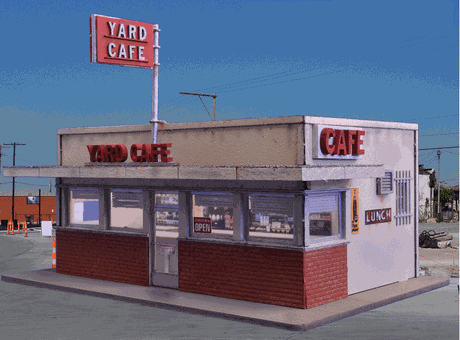 Blair Line MODEL TRAINS Blair Line N Yard/Hiway Cafe Kit