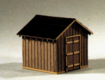 Blair Line MODEL TRAINS Blair Line O Coal Storage House Kit