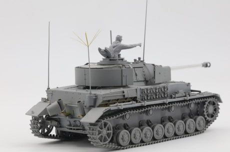 Border Models MILITARY MODEL Border  PzBeobWg IV Ausf J Tank w/Commander & Infantry 1/35
