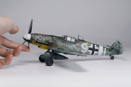 Border Models MODEL AIRCRAFT Border Messerschmitt Bf109G6 Fighter w/Weapon Interior, WGr21 Missile Launcher & Full Engine (Ltd Edition)  1/35