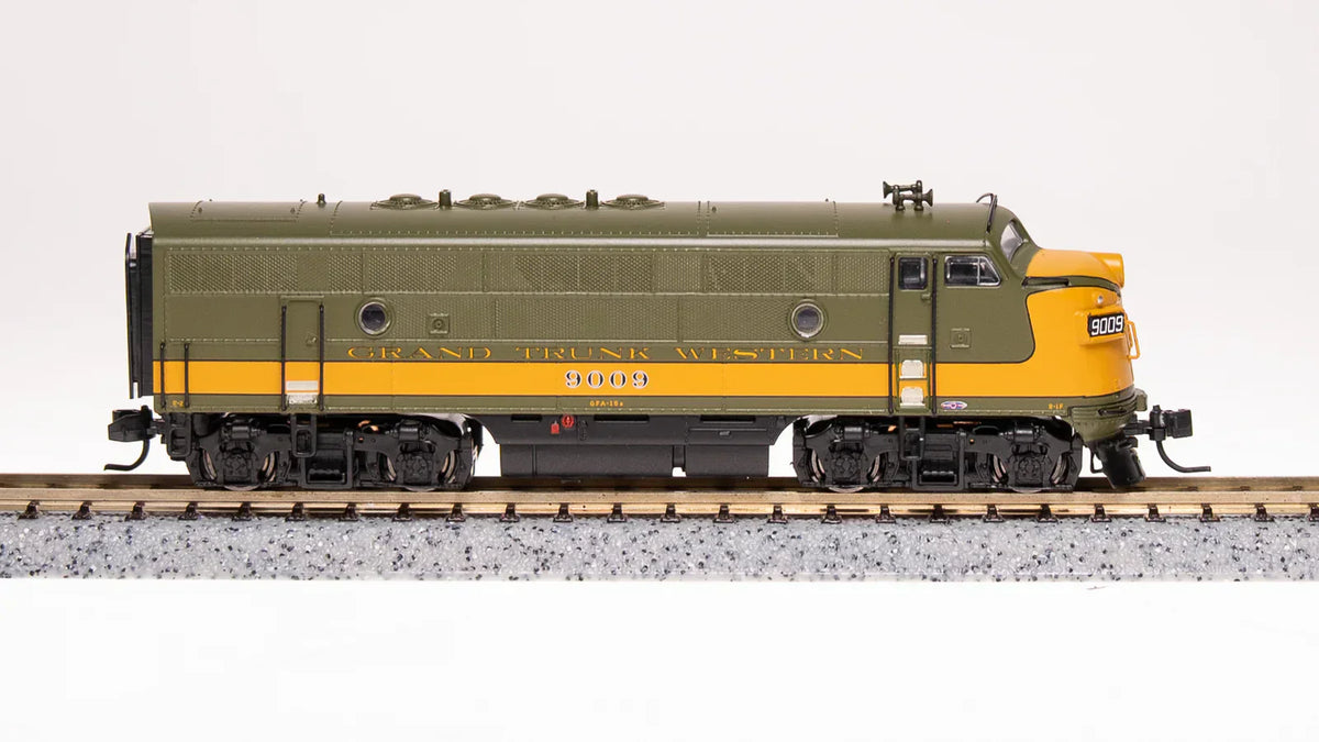 Broadway Limited Imports Diesel - 4 Axle BLI 6844 N Scale EMD F3A Diesel Grand Trunk Western GTW 9009 Paragon4 DCC