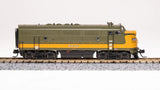Broadway Limited Imports Diesel - 4 Axle BLI 6844 N Scale EMD F3A Diesel Grand Trunk Western GTW 9009 Paragon4 DCC