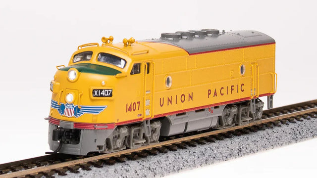 Broadway Limited Imports Diesel - 4 Axle BLI 6851 N Scale EMD F3A Diesel Union Pacific UP 1407 Paragon4 DCC