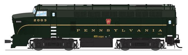 Broadway Limited Imports Diesel - Four Axle BLI 7692 HO Scale Baldwin BF-16 A/B Set Sharknose Diesel "Single Stripe" PRR 2003A/2006B - Paragon4