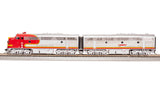 Broadway Limited Imports Diesel - Four Axle BLI 8160 HO Scale EMD F3A F3B Set Santa Fe Warbonnet ATSF 25L/25A Paragon4