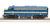 Broadway Limited Imports Diesel - Four Axle BLI 8310 HO Scale EMD F7A Missouri Pacific MP 587 Stealth - DC