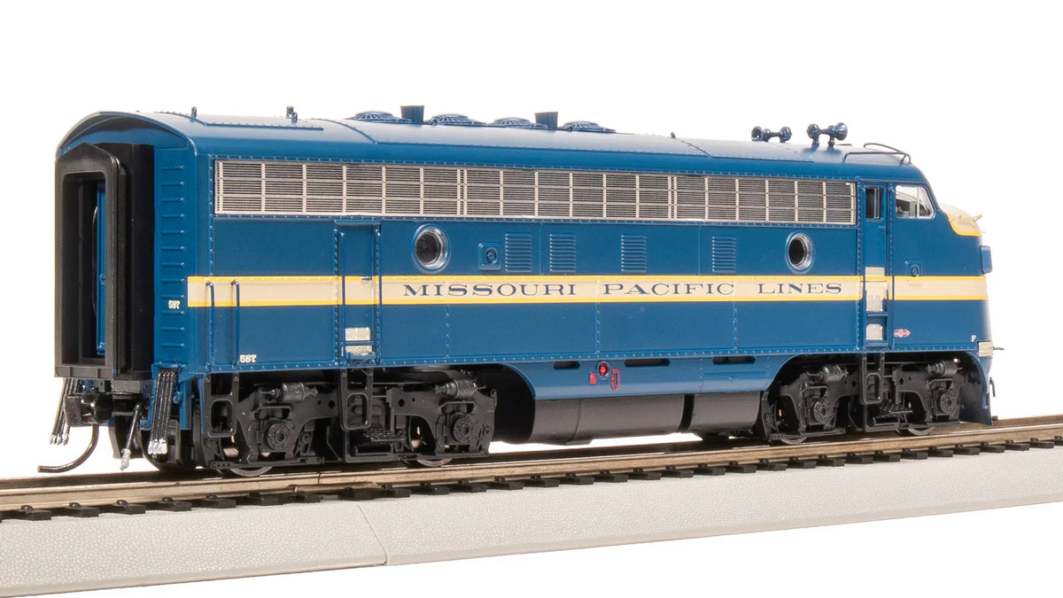 Broadway Limited Imports Diesel - Four Axle BLI 8310 HO Scale EMD F7A Missouri Pacific MP 587 Stealth - DC