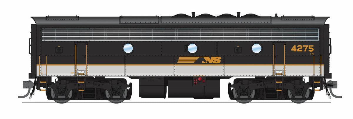 Broadway Limited Imports Diesel - Four Axle BLI 9701 HO Scale EMD F9/F7 A/B Diesel Norfolk Southern NS 4270/4275 Stealth (Executive Scheme - DCC Ready Unpowered B)