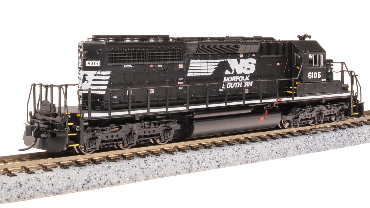 Broadway Limited Imports Diesel - Six Axle BLI 7966 N Scale EMD SD40-2 Norfolk Southern NS 6128 Horsehead Paragon4 (Sound/DC/DCC)