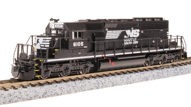 Broadway Limited Imports Diesel - Six Axle BLI 7966 N Scale EMD SD40-2 Norfolk Southern NS 6128 Horsehead Paragon4 (Sound/DC/DCC)