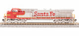 Broadway Limited Imports Diesel - Six Axle BLI 8586 N Scale GE AC6000 Diesel Santa Fe ATSF 723 Paragon4 (Fantasy Warbonnet)