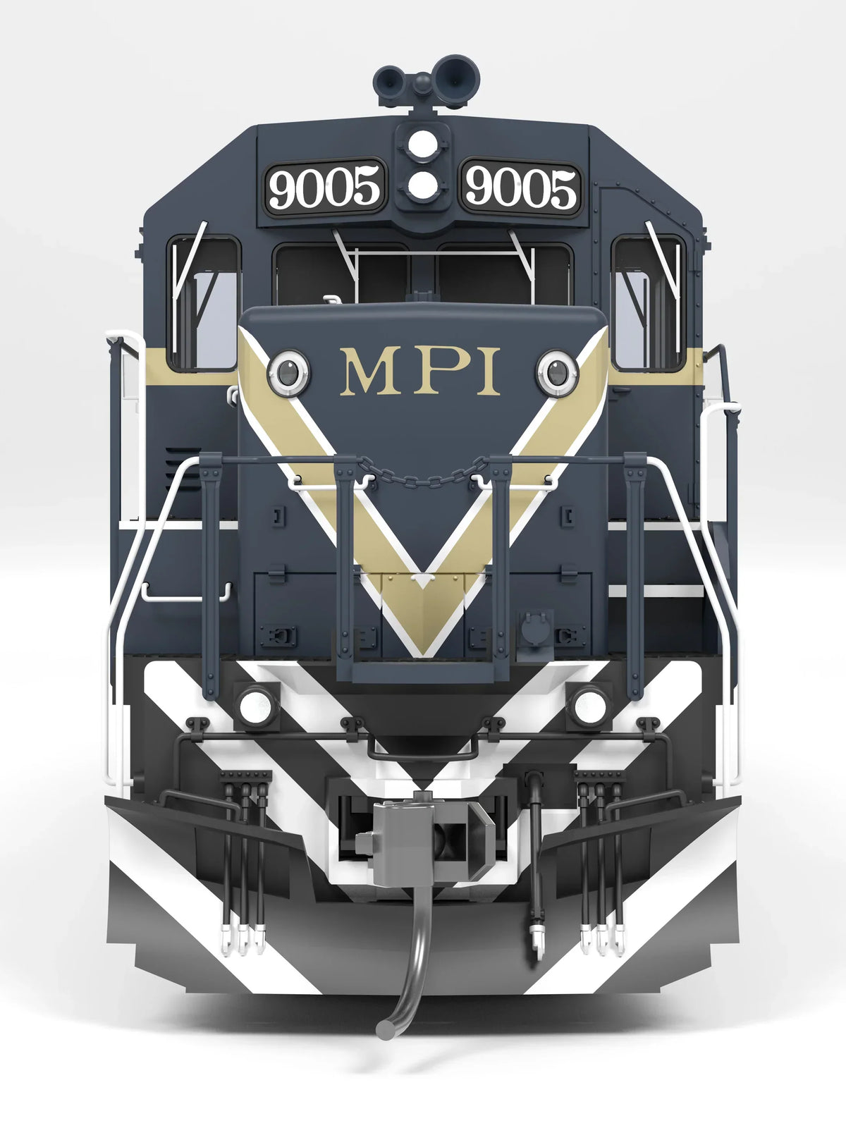 Broadway Limited Imports Diesel - Six Axle BLI 9814 HO Scale EMD SD45 MPI 9005 Stealth DC