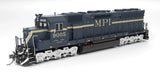 Broadway Limited Imports Diesel - Six Axle BLI 9814 HO Scale EMD SD45 MPI 9005 Stealth DC