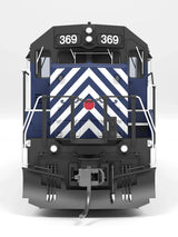 Broadway Limited Imports Diesel - Six Axle BLI 9818 HO Scale EMD SD45 Montana Rail Link MRL 368 Stealth DC (2000-2015 W Logo)