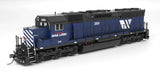 Broadway Limited Imports Diesel - Six Axle BLI 9818 HO Scale EMD SD45 Montana Rail Link MRL 368 Stealth DC (2000-2015 W Logo)