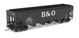 Broadway Limited Imports Open Hopper Broadway Limited Imports 10133 HO Scale ARA 70 Ton 4 Bay Hopper B&O W2b "Big B&O" Scheme 6 Pack B
