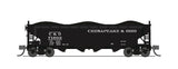 Broadway Limited Imports Open Hopper Broadway Limited Imports 7427 N Scale 70 Ton H7-13 Hopper C&O 4 Pack B