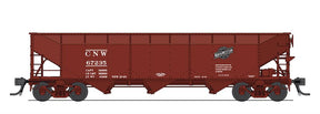 Broadway Limited Imports Open Hopper Broadway Limited Imports 8107 HO Scale 70 Ton Triple Hopper Chicago NorthWestern CNW 67725