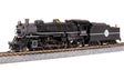 Broadway Limited Imports Steam Loco - 2-8-2 BLI 7851 N Scale USRA 2-8-2 Mikado Steam Locomotive Atlantic Coast Line ACL 836 Paragon4 DCC