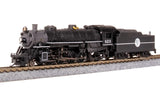 Broadway Limited Imports Steam Loco - 2-8-2 BLI 7851 N Scale USRA 2-8-2 Mikado Steam Locomotive Atlantic Coast Line ACL 836 Paragon4 DCC