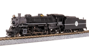 Broadway Limited Imports Steam Loco - 2-8-2 BLI 7851 N Scale USRA 2-8-2 Mikado Steam Locomotive Atlantic Coast Line ACL 836 Paragon4 DCC