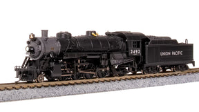 Broadway Limited Imports Steam Loco - 2-8-2 BLI 7864 N Scale USRA 2-8-2 Mikado Steam Locomotive Union Pacific UP 2497 Paragon4 DCC