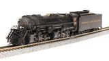 Broadway Limited Imports Steam Loco - 2-8-8-2 BLI 7224 N Scale Y6b 2-8-8-2 Steam Loco Norfolk Western N&W 2200 Paragon4 (Sound/DC/DCC)