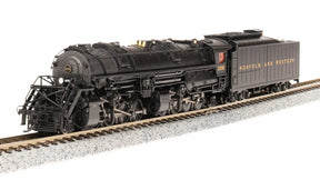 Broadway Limited Imports Steam Loco - 2-8-8-2 BLI 7224 N Scale Y6b 2-8-8-2 Steam Loco Norfolk Western N&W 2200 Paragon4 (Sound/DC/DCC)