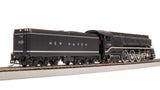 Broadway Limited Imports Steam Loco - 4-6-4 BLI 7871 HO Scale New Haven I-5 1408 Original Block Lettering Hybrid Paragon4 DCC