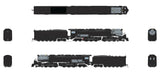 Broadway Limited Imports Steam Loco - 4-6-6-4 BLI 6991 N Scale 4-6-6-4 Challenger Steam Loco with Coal Tender Unlettered - Paragon4 (DC/DCC/Sound/Smoke)