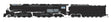 Broadway Limited Imports Steam Loco - 4-6-6-4 BLI 6992 N Scale 4-6-6-4 Challenger Steam Loco with Oil Tender Unlettered - Paragon4 (DC/DCC/Sound/Smoke)