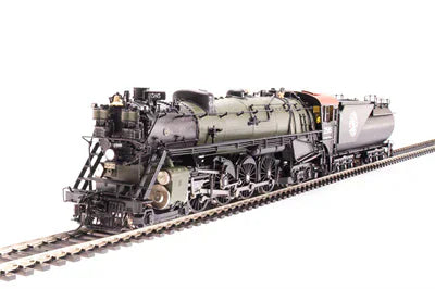 Broadway Limited Imports Steam Loco - 4-8-4 BLI 6717 HO Scale Class S2 4-8-4 Northern Steam Loco Great Northern GN 2586 Hybrid Paragon4 DCC