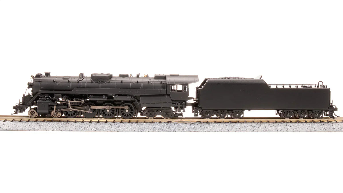 Broadway Limited Imports Steam Loco - 4-8-4 BLI 7413 N Scale 4-8-4 T1 Steam Locomotive Unlettered with Paragon4 DCC