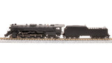 Broadway Limited Imports Steam Loco - 4-8-4 BLI 7413 N Scale 4-8-4 T1 Steam Locomotive Unlettered with Paragon4 DCC