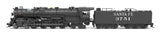 Broadway Limited Imports Steam Loco - 4-8-4 BLI 9415 N Scale 4-8-4 Steam Loco Santa Fe ATSF 3761 - DC