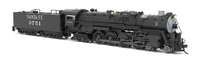 Broadway Limited Imports Steam Loco - 4-8-4 BLI 9415 N Scale 4-8-4 Steam Loco Santa Fe ATSF 3761 - DC