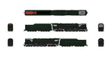 Broadway Limited Imports Steam Loco - 6-8-6 BLI 6186 HO Scale 6-8-6 Pennsylvania S2 Turbine Steam Loco PRR 6200 (Large Shields) Paragon4 Hybrid