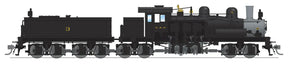 Broadway Limited Imports Steam Loco - Shay BLI 7811 HO Scale Class D 4 Truck Shay Chesapeake & Ohio C&O 3 - Paragon4 (Sound/DC/DCC/Smoke)