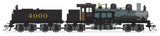 Broadway Limited Imports Steam Loco - Shay BLI 7813 HO Scale Class D 4 Truck Shay Southern (As-Delivered) 4000 - Paragon4 (Sound/DC/DCC/Smoke)